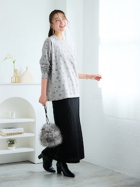 nissen Smile Modelsさん(レディース・164cm)の秋コーディネート