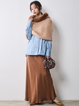 nissen Smile Modelsさん(レディース・163cm)の秋コーディネート