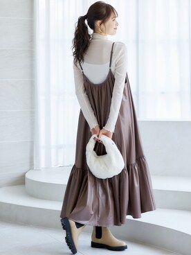 nissen Smile Modelsさん（レディース・166cm）の夏コーディネート