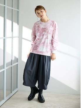 nissen Smile Modelsさん(レディース・167cm)の冬コーディネート