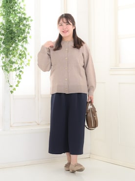 nissen Smile Modelsさん（レディース・170cm）の秋コーディネート