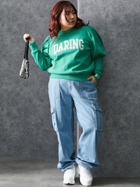 nissen Smile Modelsさん（レディース・155cm）の冬コーディネート