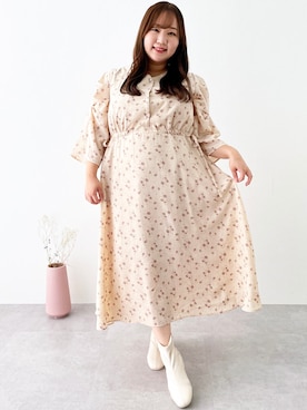 nissen Smile Modelsさん（レディース・158cm）の秋コーディネート