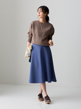 nissen Smile Modelsさん（レディース・165cm）の秋コーディネート