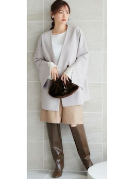 nissen Smile Modelsさん（レディース・166cm）の夏コーディネート