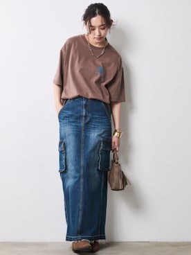 nissen Smile Modelsさん（レディース・163cm）の夏コーディネート