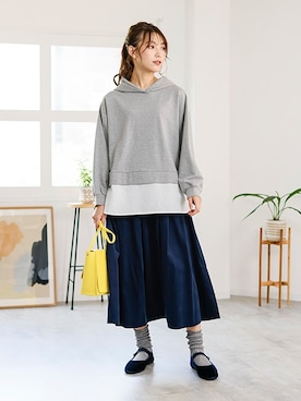 nissen Smile Modelsさん（レディース・170cm）の秋コーディネート