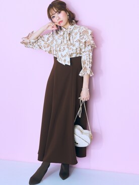 nissen Smile Modelsさん(レディース・162cm)の夏コーディネート