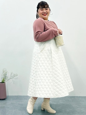 nissen Smile Modelsさん（レディース・158cm）の秋コーディネート