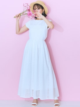 nissen Smile Modelsさん（レディース・162cm）の夏コーディネート