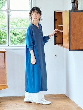 nissen Smile Modelsさん（レディース・162cm）の冬コーディネート