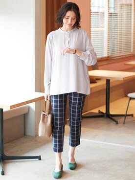 nissen Smile Modelsさん（レディース・167cm）の夏コーディネート