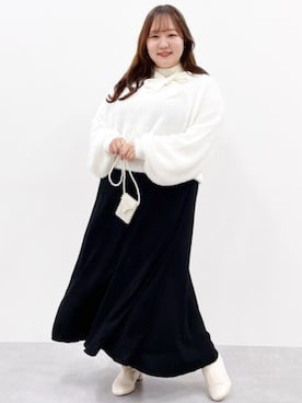 nissen Smile Modelsさん(レディース・158cm)の秋コーディネート