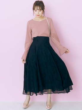 nissen Smile Modelsさん（レディース・162cm）の夏コーディネート