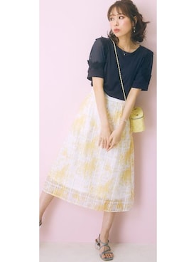 nissen Smile Modelsさん(レディース・162cm)の春コーディネート