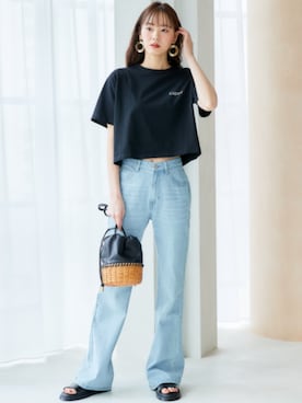 nissen Smile Modelsさん（レディース・167cm）の春コーディネート