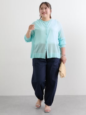 nissen Smile Modelsさん（レディース・160cm）の夏コーディネート