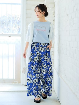 nissen Smile Modelsさん（レディース・160cm）の春コーディネート