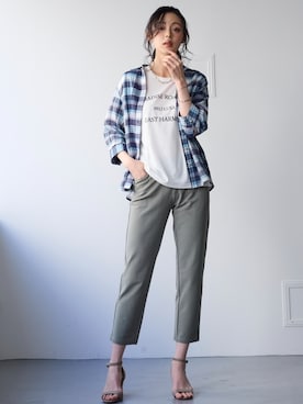 nissen Smile Modelsさん（レディース・165cm）の春コーディネート