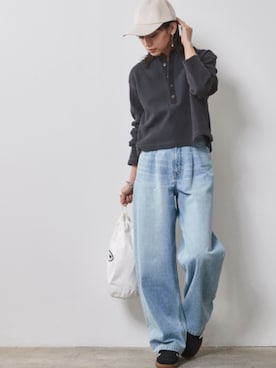 nissen Smile Modelsさん(レディース・163cm)の冬コーディネート