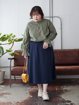 nissen Smile Modelsさん（レディース・158cm）の夏コーディネート