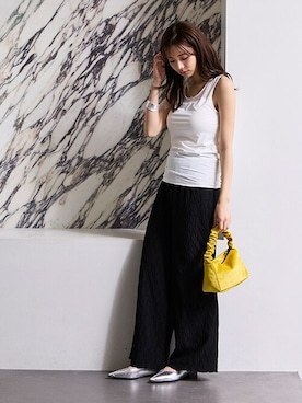 nissen Smile Modelsさん（レディース・165cm）の春コーディネート