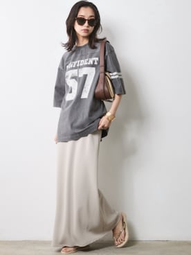 nissen Smile Modelsさん(レディース・163cm)の春コーディネート