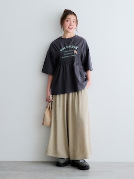 nissen Smile Modelsさん（レディース・164cm）の春コーディネート
