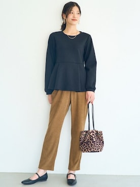 nissen Smile Modelsさん（レディース・167cm）の秋コーディネート