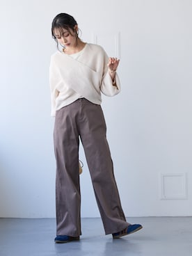 nissen Smile Modelsさん(レディース・165cm)の秋コーディネート