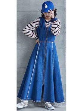 nissen Smile Modelsさん(レディース・167cm)の夏コーディネート