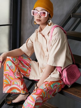 nissen Smile Modelsさん(レディース・163cm)の夏コーディネート