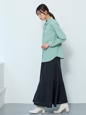 nissen Smile Modelsさん（レディース・170cm）の冬コーディネート