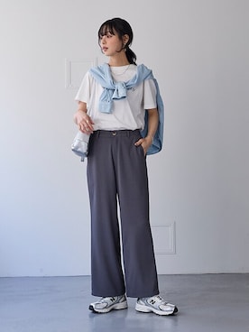 nissen Smile Modelsさん（レディース・165cm）の春コーディネート