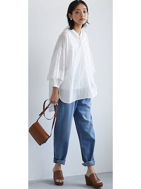 nissen Smile Modelsさん（レディース・167cm）の春コーディネート