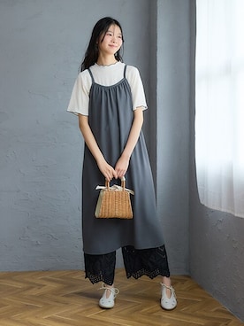 nissen Smile Modelsさん（レディース・167cm）の春コーディネート