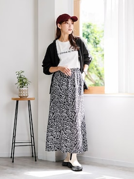 nissen Smile Modelsさん（レディース・170cm）の秋コーディネート