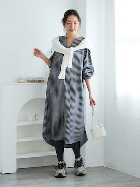 nissen Smile Modelsさん（レディース・164cm）の秋コーディネート