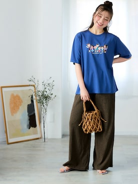 nissen Smile Modelsさん（レディース・164cm）の春コーディネート