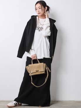 nissen Smile Modelsさん（レディース・163cm）の秋コーディネート