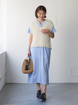 nissen Smile Modelsさん(レディース・167cm)の春コーディネート