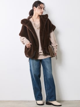 nissen Smile Modelsさん(レディース・163cm)の秋コーディネート