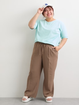 nissen Smile Modelsさん(レディース・155cm)の春コーディネート