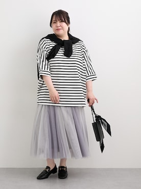 nissen Smile Modelsさん（レディース・158cm）の秋コーディネート