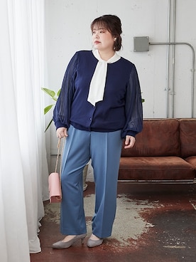 nissen Smile Modelsさん（レディース・158cm）の夏コーディネート