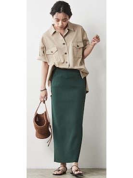 nissen Smile Modelsさん（レディース・167cm）の春コーディネート