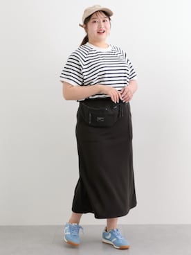 nissen Smile Modelsさん（レディース・160cm）の夏コーディネート