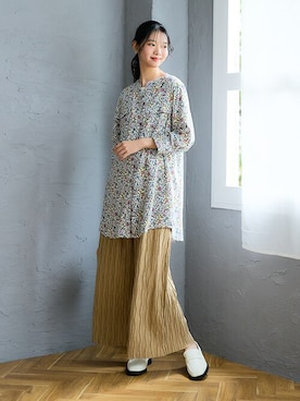 nissen Smile Modelsさん(レディース・167cm)の春コーディネート