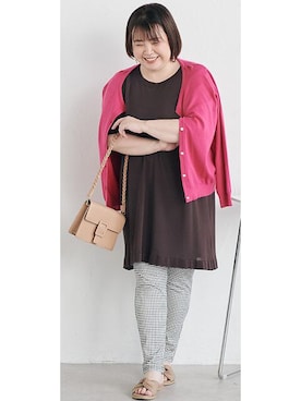 nissen Smile Modelsさん（レディース・158cm）の夏コーディネート