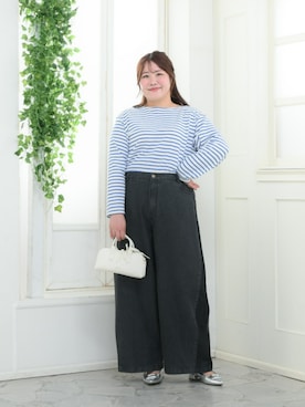 nissen Smile Modelsさん（レディース・170cm）の春コーディネート
